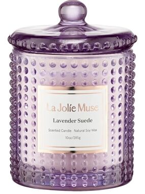 LA JOLIE MUSE Lavender Suede Candle